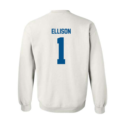 Delaware - NCAA Men's Basketball : Mason Ellison - Classic Fashion Shersey Crewneck Sweatshirt-1