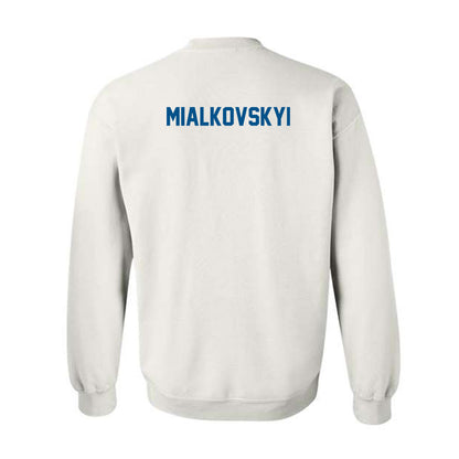 Delaware - NCAA Men's Swimming & Diving : Denys Mialkovskyi - Classic Fashion Shersey Crewneck Sweatshirt-1
