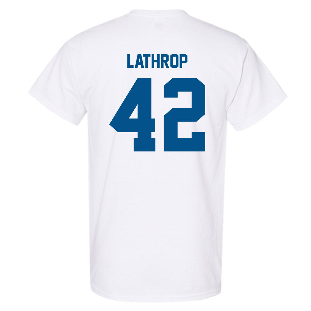 Delaware - NCAA Men's Lacrosse : Keegan Lathrop - Classic Fashion Shersey T-Shirt-1