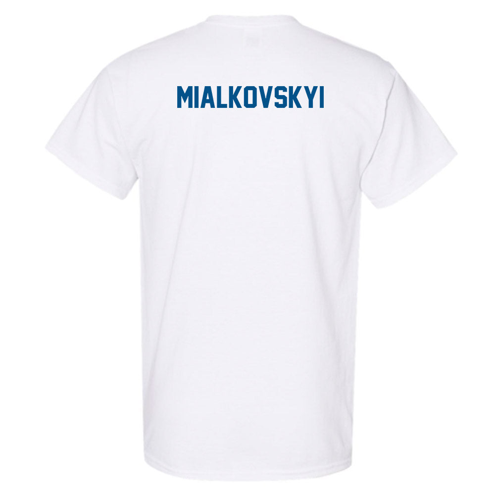 Delaware - NCAA Men's Swimming & Diving : Denys Mialkovskyi - Classic Fashion Shersey T-Shirt-1