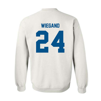 Delaware - NCAA Women's Volleyball : Auna Wiegand - Classic Fashion Shersey Crewneck Sweatshirt-1