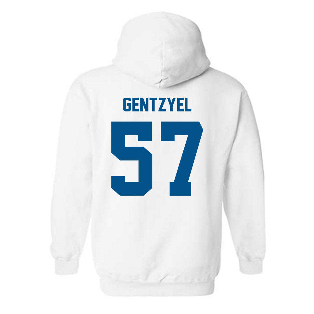 Delaware - NCAA Football : Gehret Gentzyel - Classic Fashion Shersey Hooded Sweatshirt-1