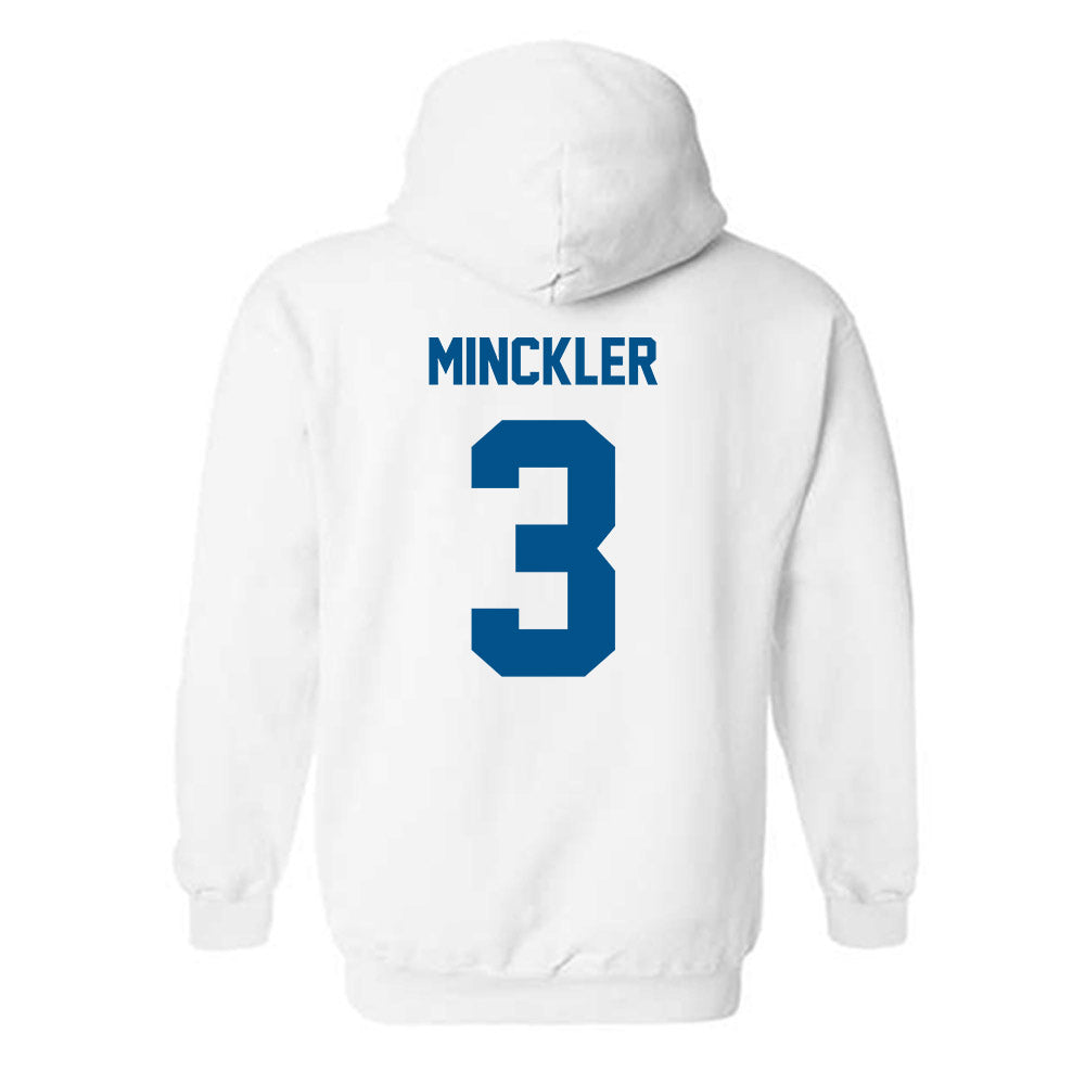 Delaware - NCAA Baseball : Matthew Minckler - Classic Fashion Shersey Hooded Sweatshirt-1