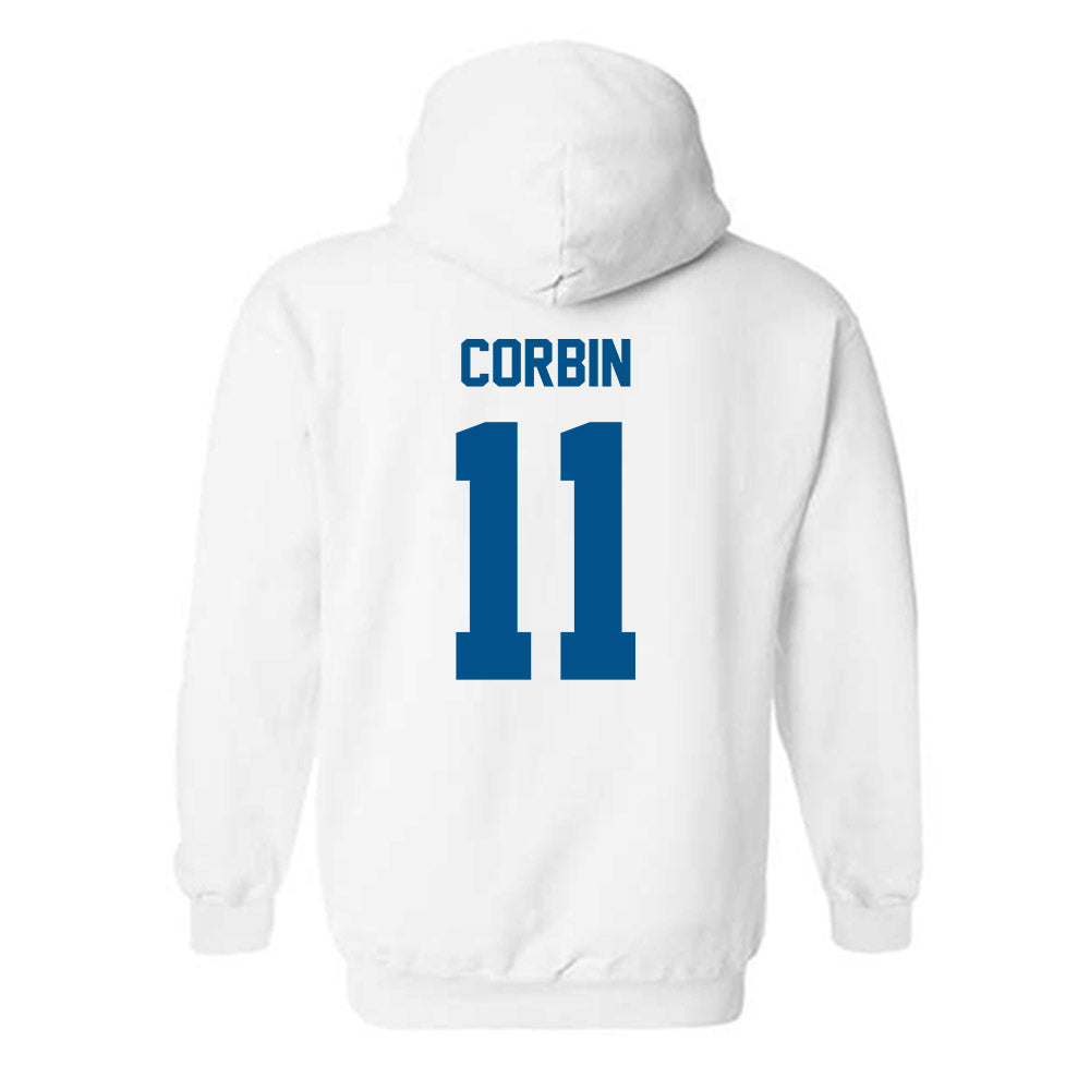 Delaware - NCAA Football : Jawarren Corbin - Classic Fashion Shersey Hooded Sweatshirt-1