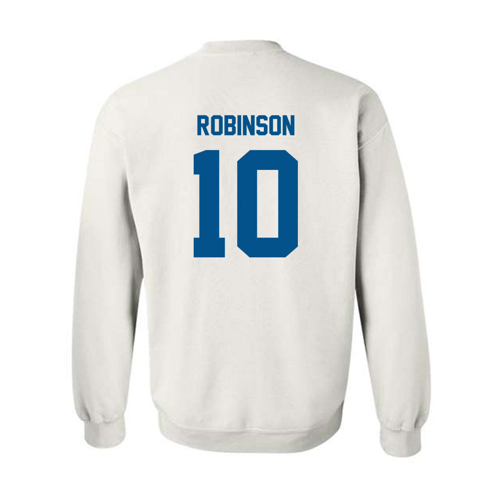 Delaware - NCAA Football : Taesean Robinson - Classic Fashion Shersey Crewneck Sweatshirt-1