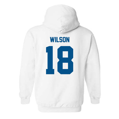 Delaware - NCAA Football : Sean Wilson - Classic Fashion Shersey Hooded Sweatshirt-1