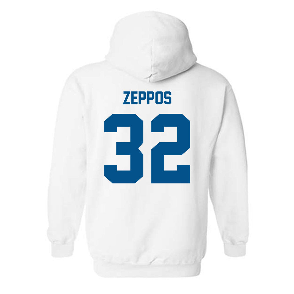 Delaware - NCAA Women's Soccer : Sophia Zeppos - Classic Fashion Shersey Hooded Sweatshirt-1