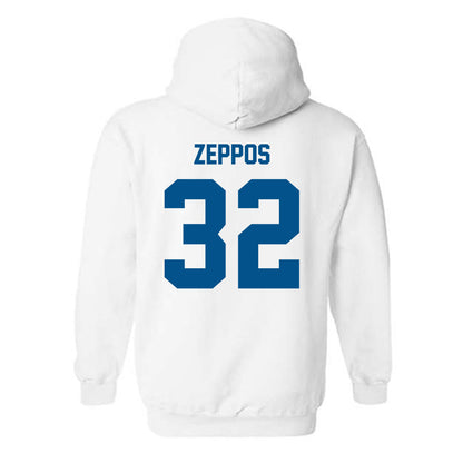 Delaware - NCAA Women's Soccer : Sophia Zeppos - Classic Fashion Shersey Hooded Sweatshirt-1