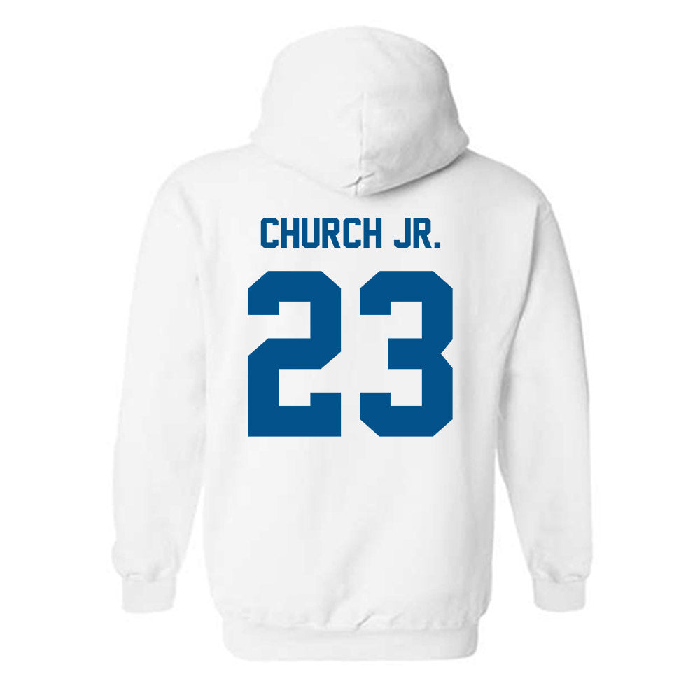 Delaware - NCAA Football : Shawn Church Jr. - Classic Fashion Shersey Hooded Sweatshirt-1