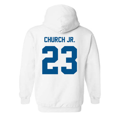 Delaware - NCAA Football : Shawn Church Jr. - Classic Fashion Shersey Hooded Sweatshirt-1