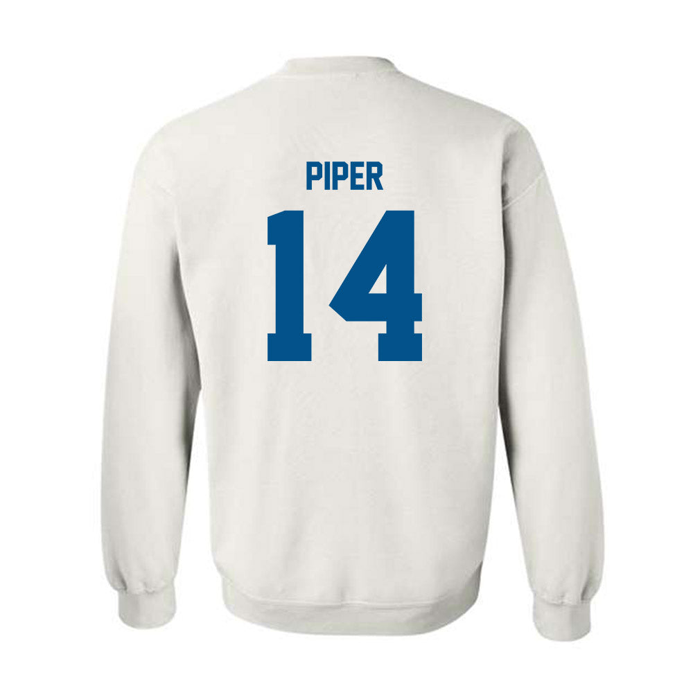 Delaware - NCAA Men's Basketball : Lance Piper - Classic Fashion Shersey Crewneck Sweatshirt-1