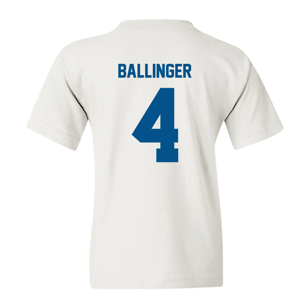 Delaware - NCAA Women's Soccer : Claire Ballinger - Classic Fashion Shersey Youth T-Shirt-2