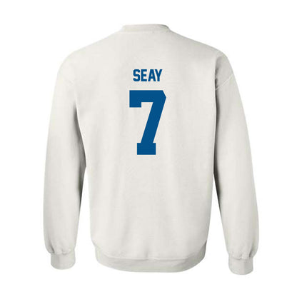 Delaware - NCAA Football : KT Seay - Classic Fashion Shersey Crewneck Sweatshirt-1