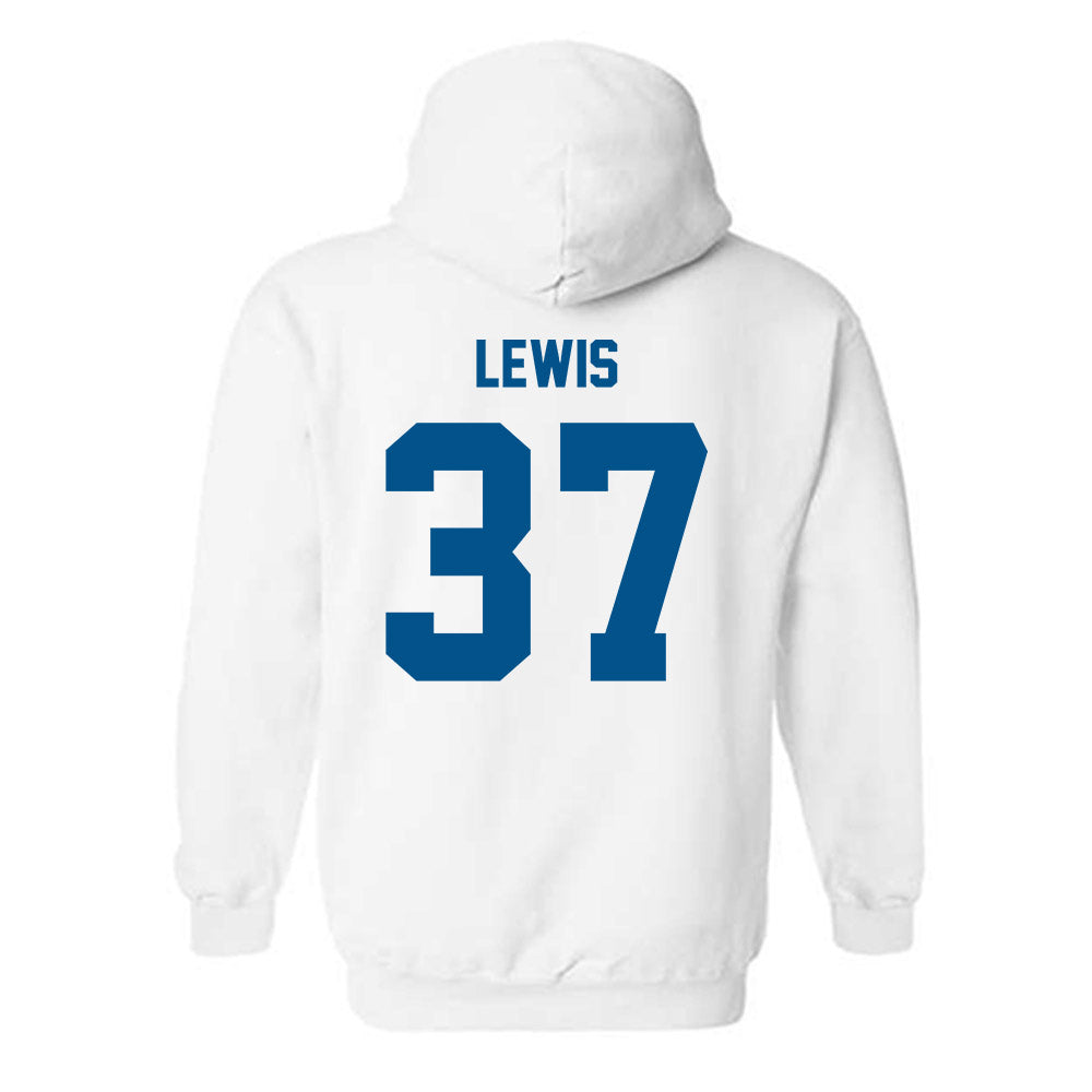 Delaware - NCAA Baseball : Evan Lewis - Classic Fashion Shersey Hooded Sweatshirt