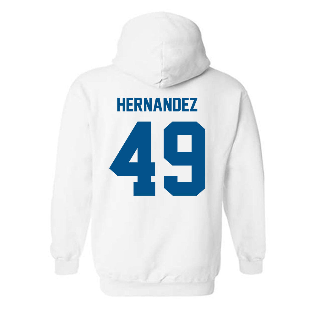 Delaware - NCAA Football : Yamdry Hernandez - Classic Fashion Shersey Hooded Sweatshirt-1