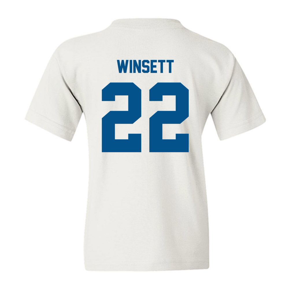 Delaware - NCAA Baseball : Sam Winsett - Classic Fashion Shersey Youth T-Shirt-1