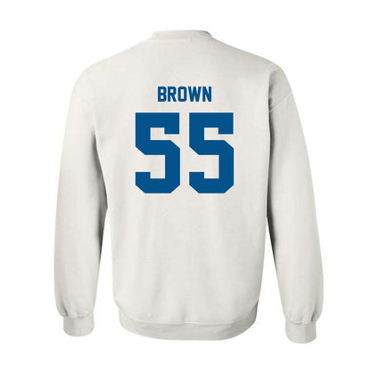 Delaware - NCAA Men's Basketball : Jameel Brown - Classic Fashion Shersey Crewneck Sweatshirt-1