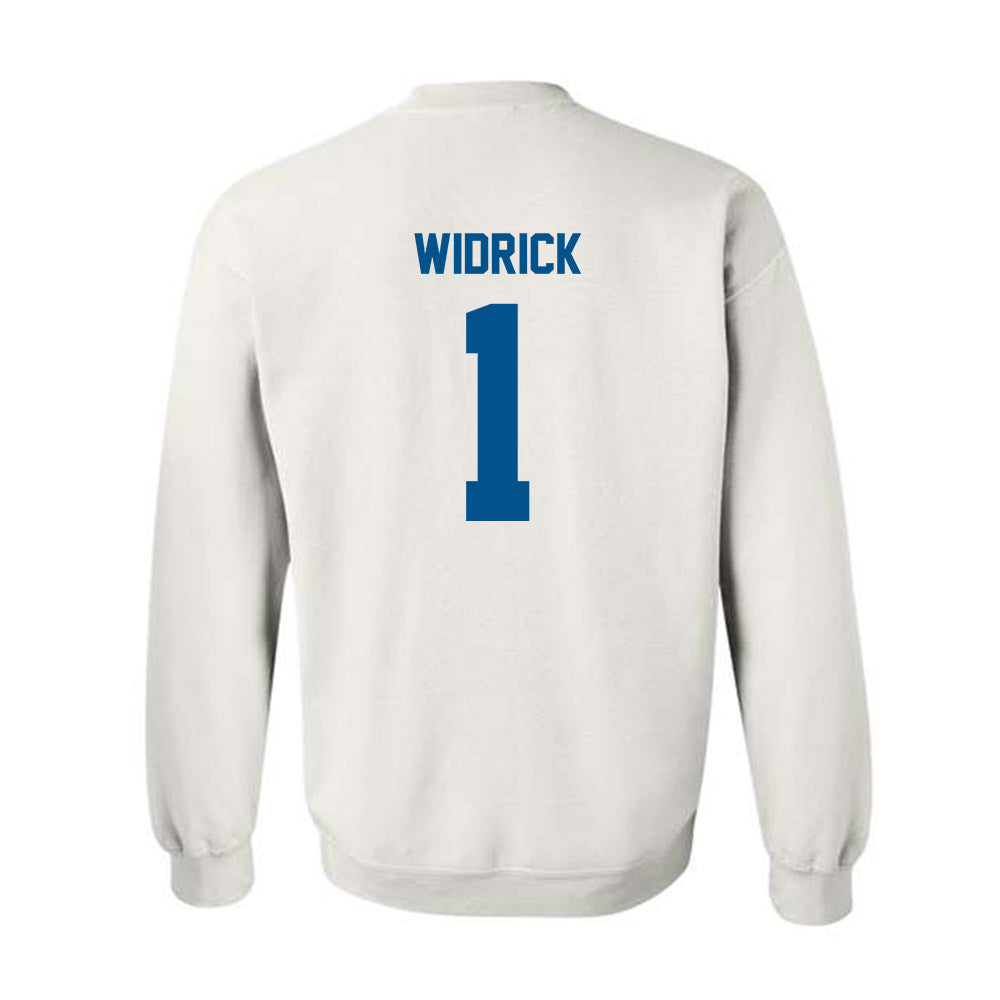 Delaware - NCAA Men's Soccer : Eric Widrick - Classic Fashion Shersey Crewneck Sweatshirt-1