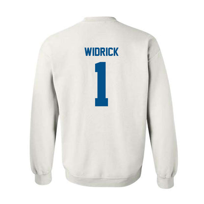 Delaware - NCAA Men's Soccer : Eric Widrick - Classic Fashion Shersey Crewneck Sweatshirt-1
