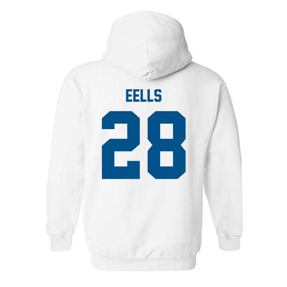 Delaware - NCAA Men's Lacrosse : Sean Eells - Classic Fashion Shersey Hooded Sweatshirt-1