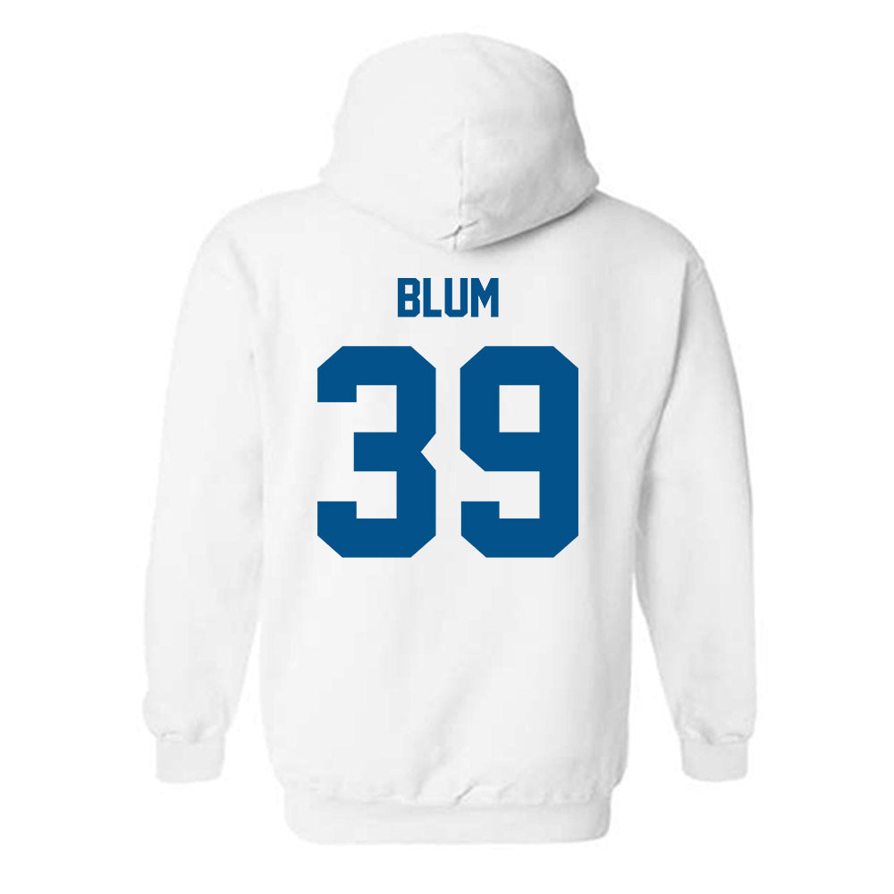 Delaware - NCAA Baseball : Brady Blum - Classic Fashion Shersey Hooded Sweatshirt-1