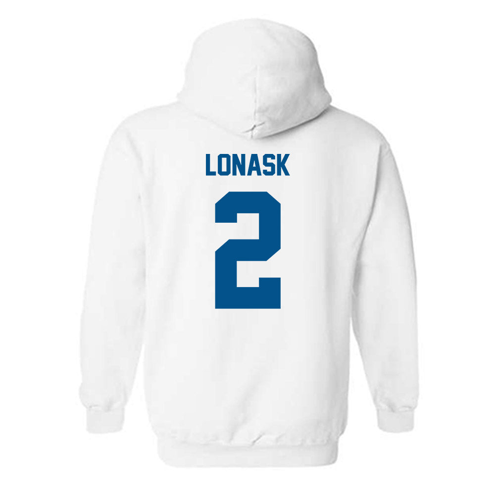Delaware - NCAA Ice Hockey : Lexie Lonask - Classic Fashion Shersey Hooded Sweatshirt-1