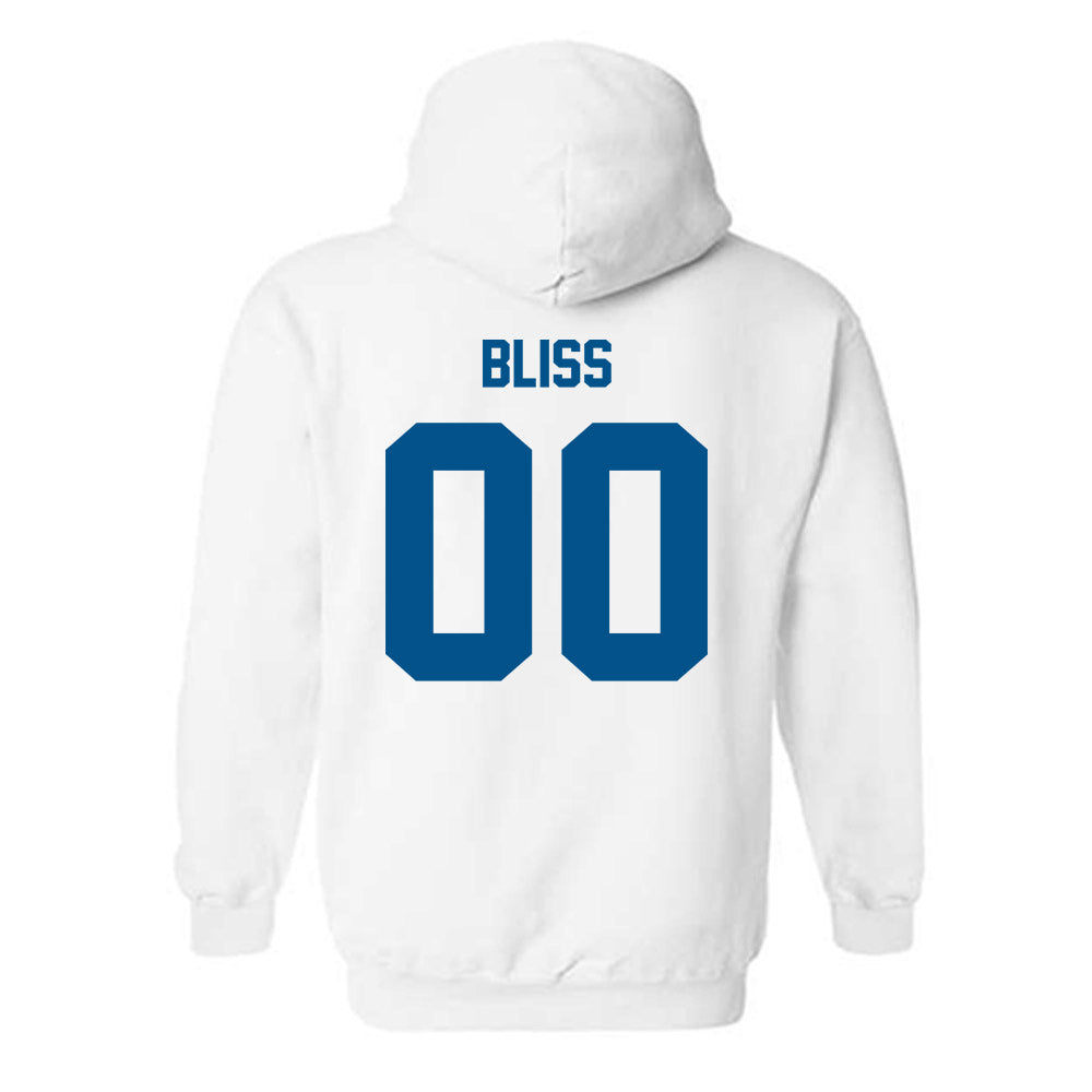 Delaware - NCAA Men's Basketball : Christian Bliss - Classic Fashion Shersey Hooded Sweatshirt-1