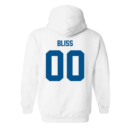 Delaware - NCAA Men's Basketball : Christian Bliss - Classic Fashion Shersey Hooded Sweatshirt-1