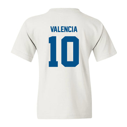 Delaware - NCAA Men's Basketball : Jafet Valencia - Classic Fashion Shersey Youth T-Shirt-1