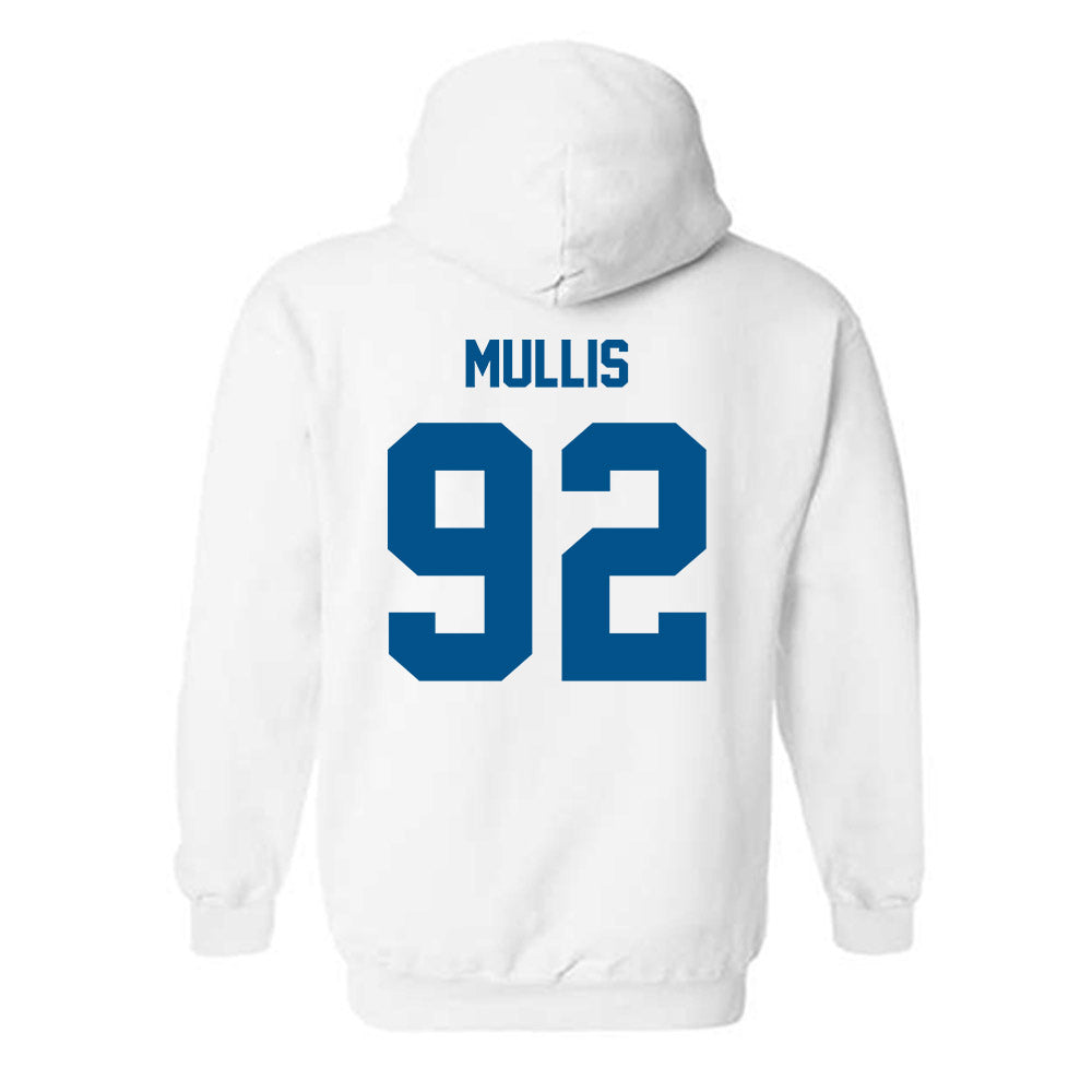 Delaware - NCAA Football : Kason Mullis - Classic Fashion Shersey Hooded Sweatshirt-1
