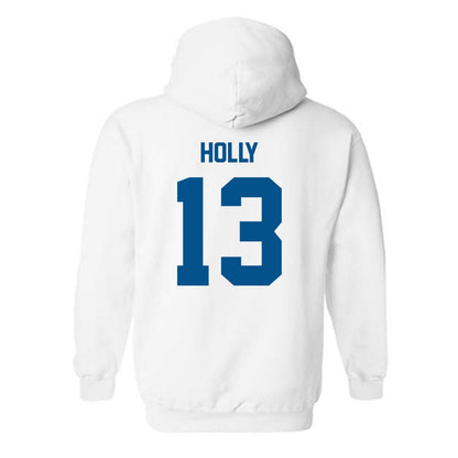 Delaware - NCAA Women's Volleyball : Taylor Holly - Classic Fashion Shersey Hooded Sweatshirt-1