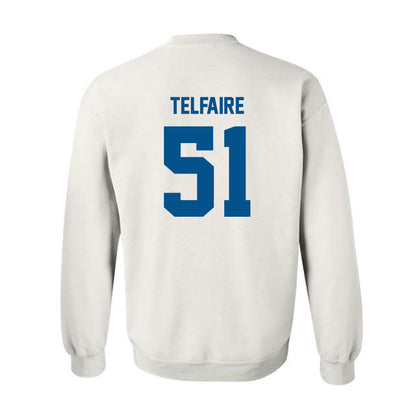Delaware - NCAA Football : Chandler Telfaire - Classic Fashion Shersey Crewneck Sweatshirt-1