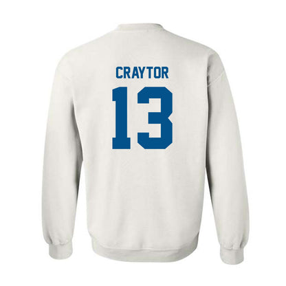 Delaware - NCAA Women's Lacrosse : Maggie Craytor - Classic Fashion Shersey Crewneck Sweatshirt-1