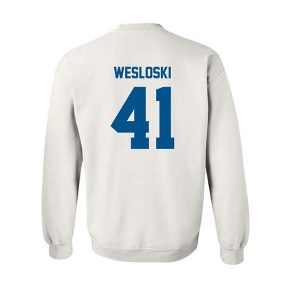 Delaware - NCAA Men's Lacrosse : Brady Wesloski - Classic Fashion Shersey Crewneck Sweatshirt-1