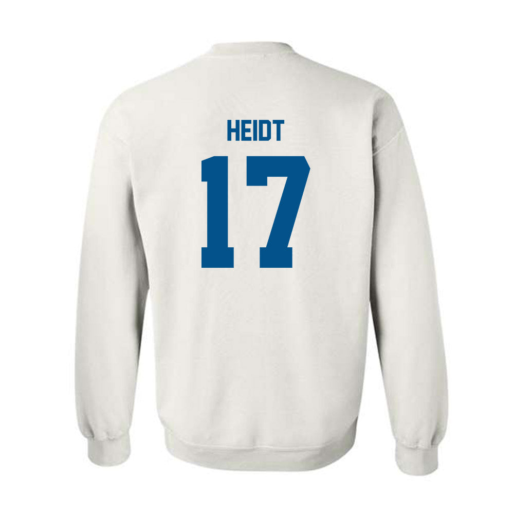 Delaware - NCAA Ice Hockey : Suvina Heidt - Classic Fashion Shersey Crewneck Sweatshirt-1