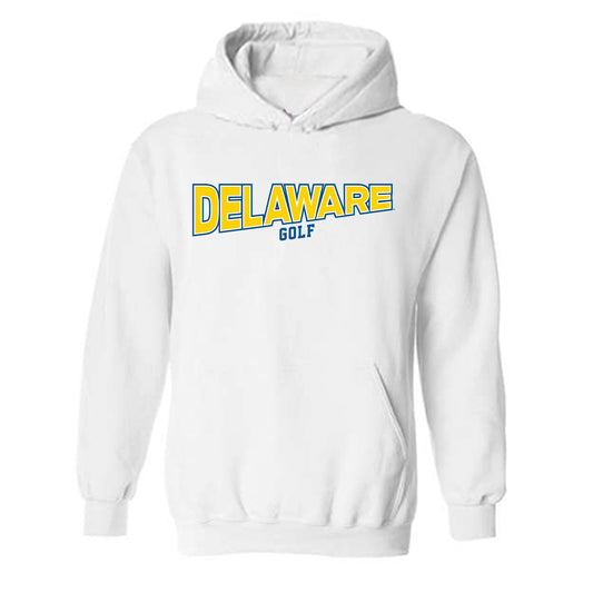 Delaware - NCAA Men's Golf : Caleb Itzoe - Classic Fashion Shersey Hooded Sweatshirt-0