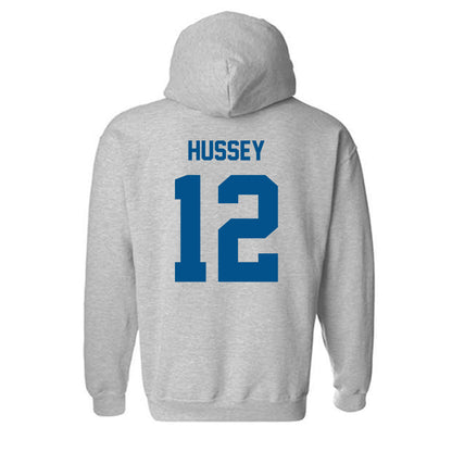 Delaware - NCAA Women's Lacrosse : Erin Hussey - Classic Fashion Shersey Hooded Sweatshirt-1