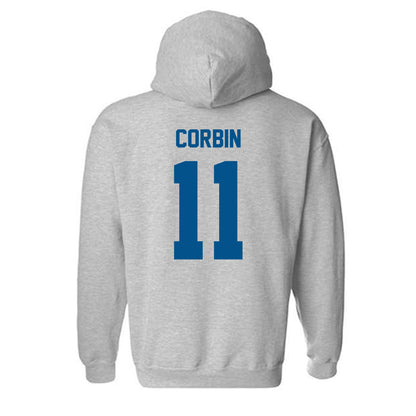Delaware - NCAA Football : Jawarren Corbin - Classic Fashion Shersey Hooded Sweatshirt-1