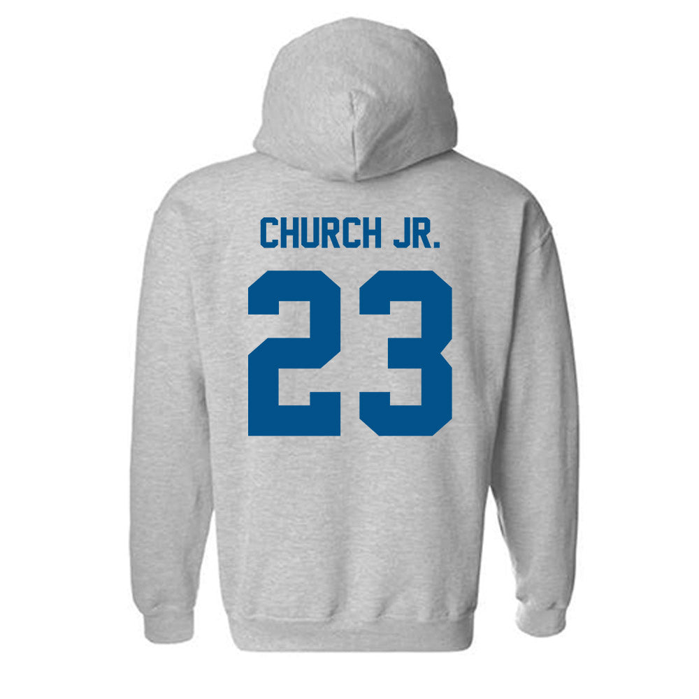 Delaware - NCAA Football : Shawn Church Jr. - Classic Fashion Shersey Hooded Sweatshirt-1