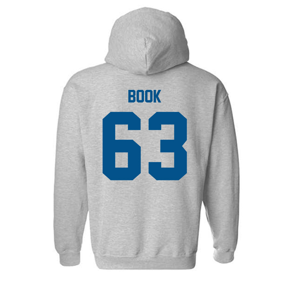 Delaware - NCAA Football : Collier Book - Classic Fashion Shersey Hooded Sweatshirt-1