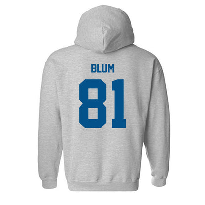 Delaware - NCAA Football : Jake Blum - Classic Fashion Shersey Hooded Sweatshirt-1