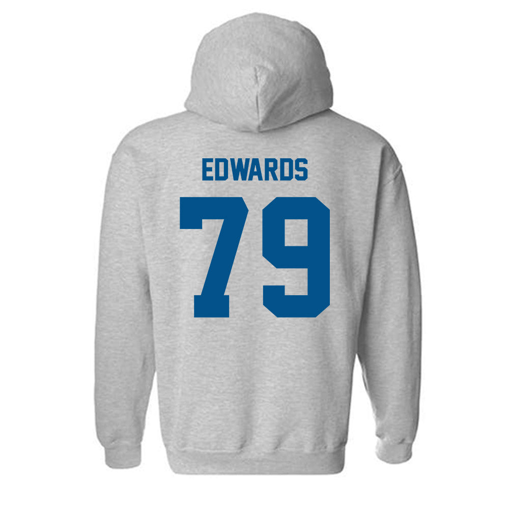 Delaware - NCAA Football : Jaiden Edwards - Classic Fashion Shersey Hooded Sweatshirt-1