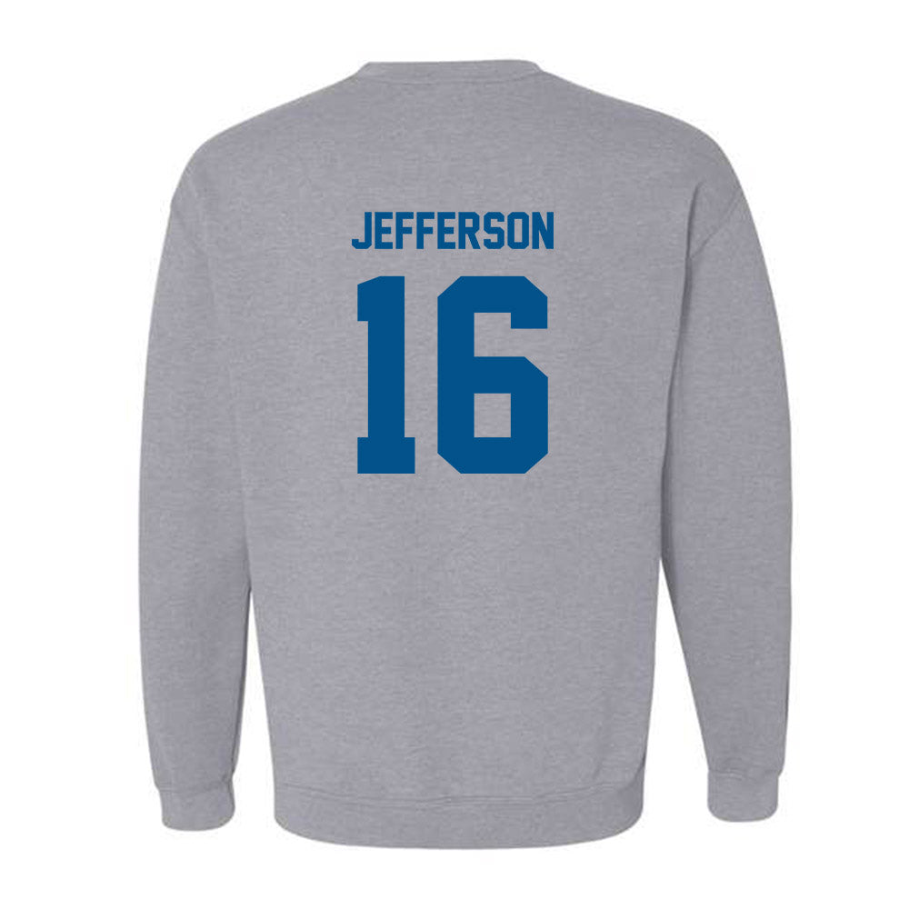 Delaware - NCAA Football : Noah Jefferson - Classic Fashion Shersey Crewneck Sweatshirt-1