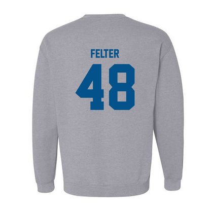 Delaware - NCAA Men's Lacrosse : Casey Felter - Classic Fashion Shersey Crewneck Sweatshirt-1