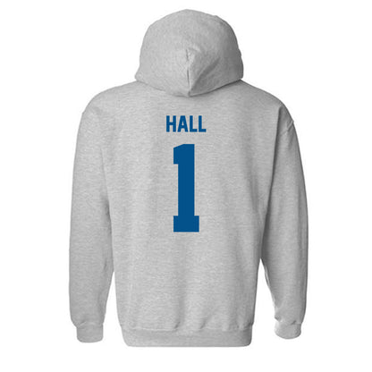 Delaware - NCAA Women's Soccer : Sophia Hall - Classic Fashion Shersey Hooded Sweatshirt-1