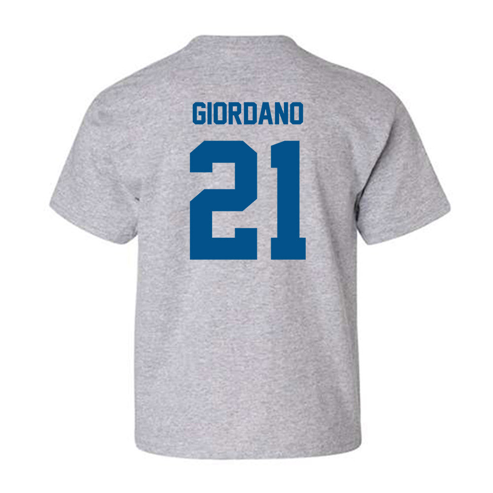Delaware - NCAA Men's Soccer : Charles Giordano - Classic Fashion Shersey Youth T-Shirt-1