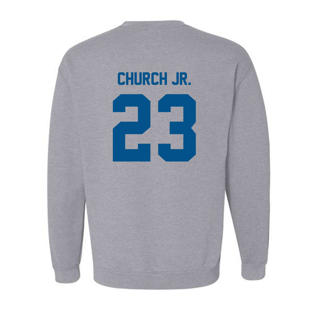 Delaware - NCAA Football : Shawn Church Jr. - Classic Fashion Shersey Crewneck Sweatshirt-1