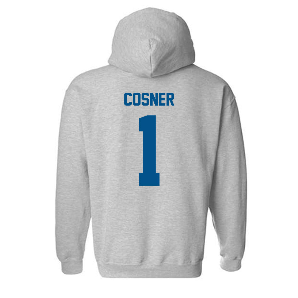 Delaware - NCAA Women's Field Hockey : lily cosner - Classic Fashion Shersey Hooded Sweatshirt-1