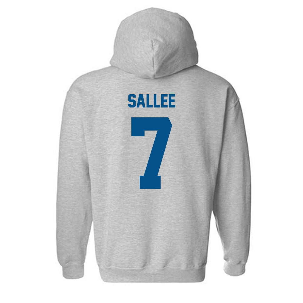 Delaware - NCAA Women's Soccer : Ava Sallee - Classic Fashion Shersey Hooded Sweatshirt-1