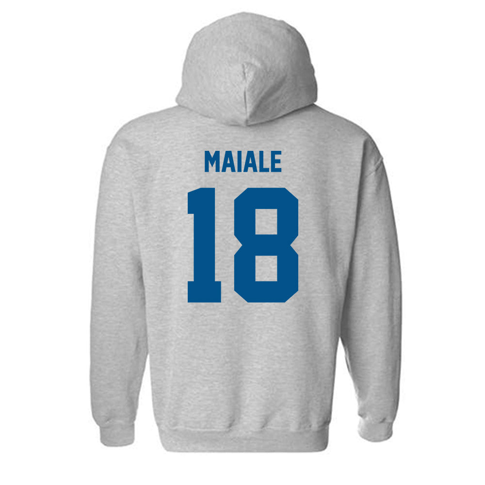 Delaware - NCAA Baseball : Jack Maiale - Classic Fashion Shersey Hooded Sweatshirt-1